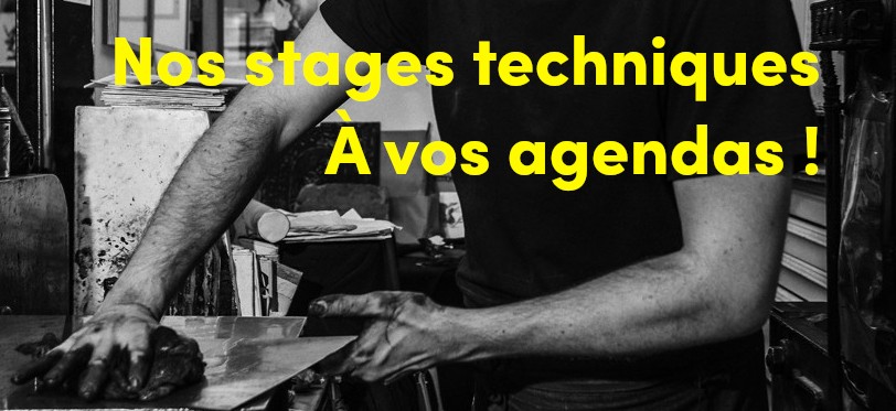 Nos stages technqiues. À vos agendas!