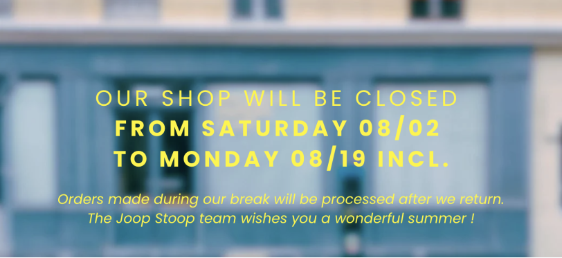 Joop Stoop Holidays break