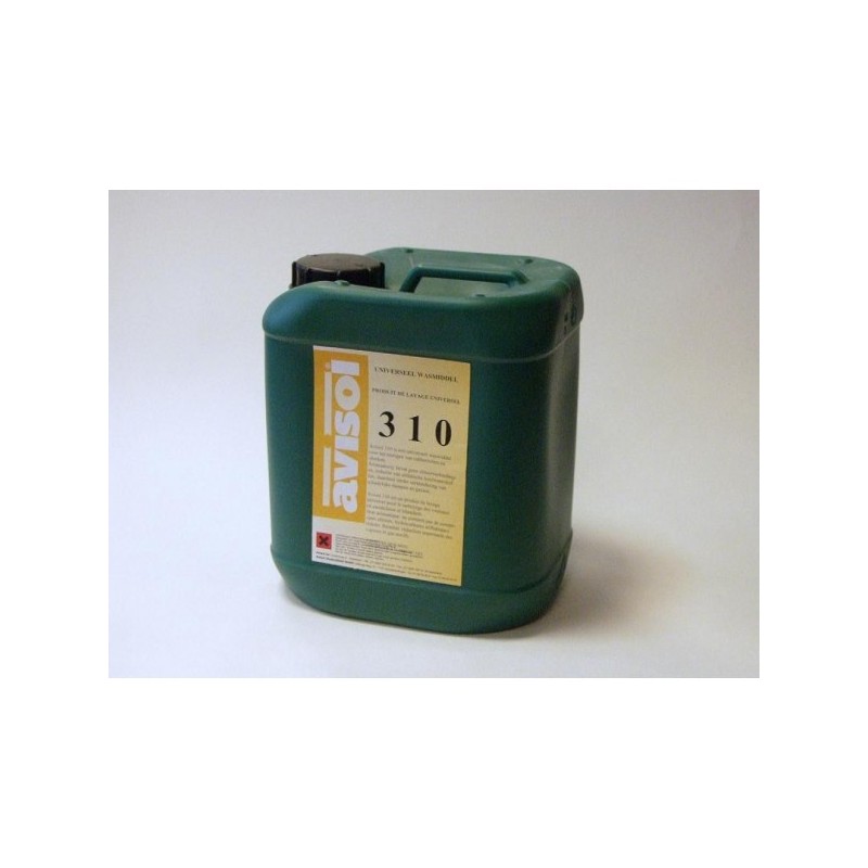Avisol 310, Nettoyant doux et efficace pour encres, imprimerie, white spirit, nettoyage, atelier
