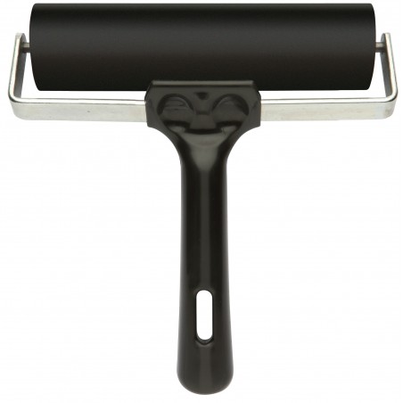 Deluxe rubber roller (brayer) 15cm Deluxe rubber roller (brayer) 15cm
