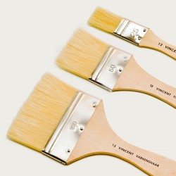 Pinceau plat 25mm 50mm 100mm