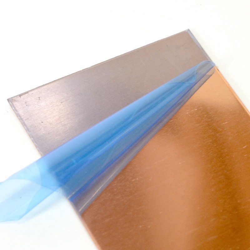 Unpolished copper plate