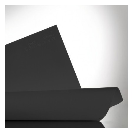 Velin BFK Rives 100% cotton black paper 280gsm – 56×76 cm sheet – Ideal for printmaking, intaglio, litho. Velin BFK Rives 100% cotton black paper 280gsm – 56×76 cm sheet – Ideal for printmaking, intaglio, litho.