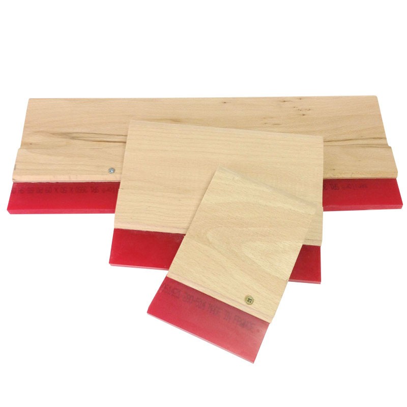 Squeegee wooden handle 65° shore