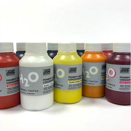 Pigment liquide pour sérigraphie H2O Pigment liquide pour sérigraphie H2O