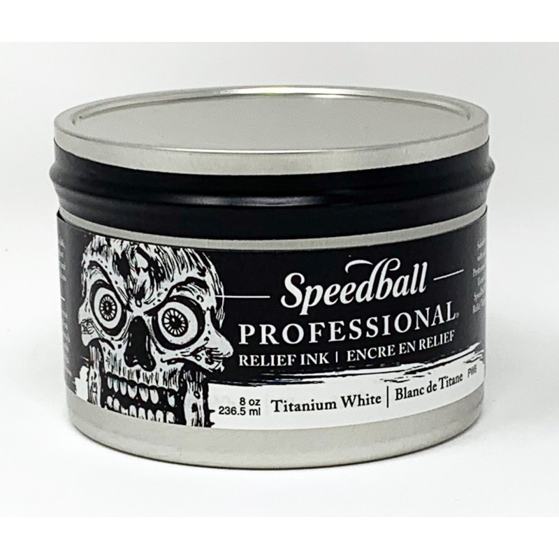 encre pro Speedball pour la gravure sur lino ou bois à base d'huile soluble à l'eau