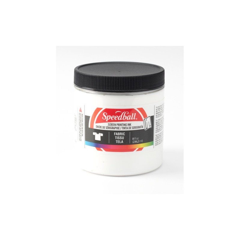 Encre sérigraphie texile Speedball blanc