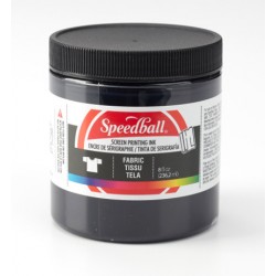 Speedball fabric silkscreen ink black