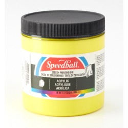 Speedball paper silkscreen process ink Yellow