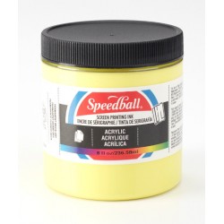 Speedball paper silkscreen ink primrose yellow