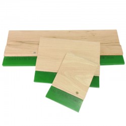 Racle manche en bois 75° shore medium