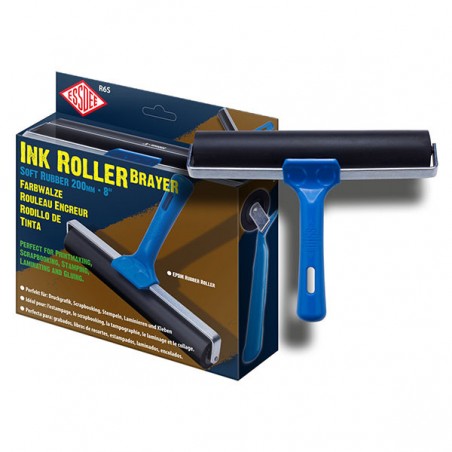 Soft rubber roller (brayer) 20cm Soft rubber roller (brayer) 20cm
