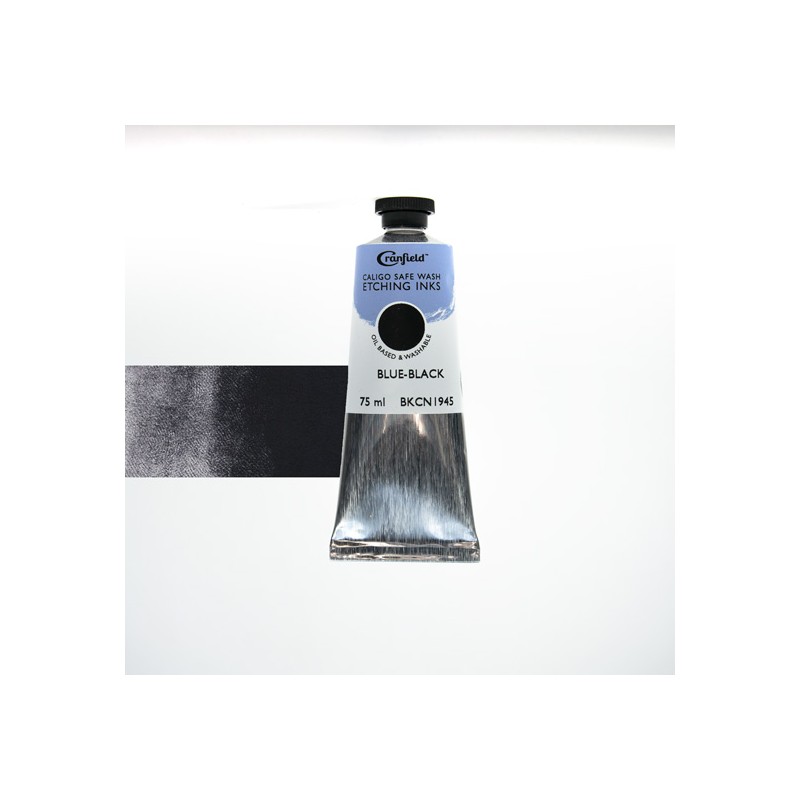 Caligo Safe Wash Etching Noir Bleuté