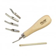 5 blades lino cutter Milan
Gouges lino 5 lames 5 blades lino cutter Milan
Gouges lino 5 lames