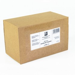 Asphaltum, bitumen powder for aquatint and lithography.
Made by Rohrer & Klingner