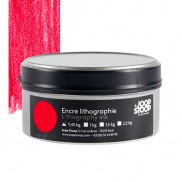 Encre litho , lithographie, Joop Stoop, à l'huile , couleur rubine, rouge rubine, sépia, en boîte Encre litho , lithographie, Joop Stoop, à l'huile , couleur rubine, rouge rubine, sépia, en boîte