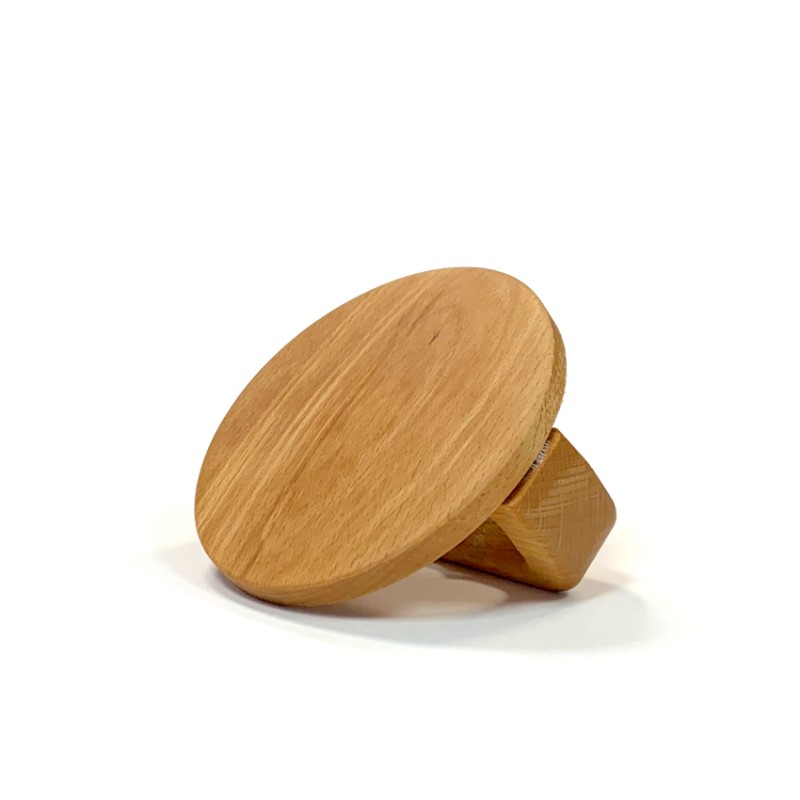 Référence Woodzilla: Printmaking baren (spherical disc) et Printmaking baren (flat disc) Ce baren est fabriqué en bois de hêtre.