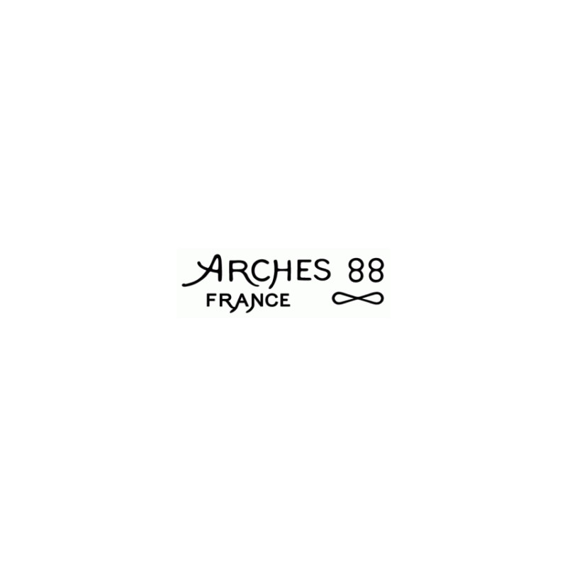 Arches 88 – 300 gsm, 100% cotton satin fine art paper, with watermark and deckle edges, zoom watermark