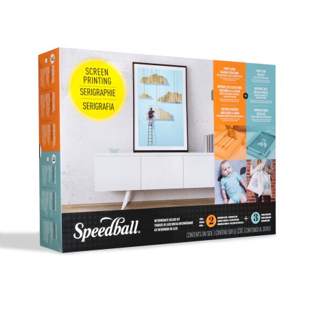 Speedball - intermediate deluxe kit - silkscreen printing