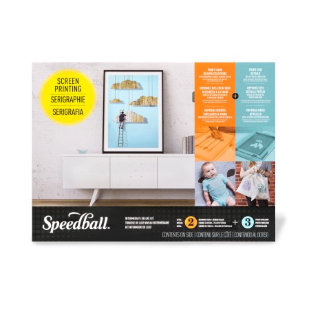 Speedball - intermediate deluxe kit - silkscreen printing