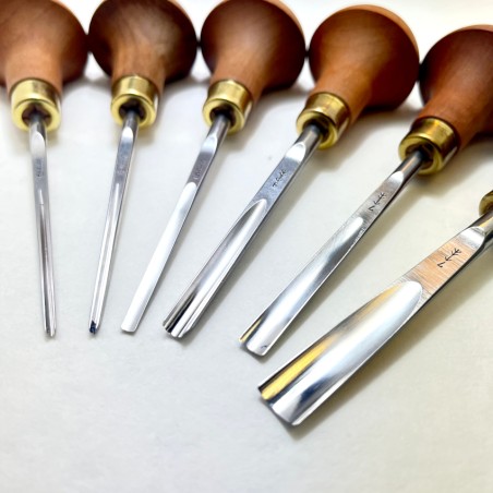 Pfeil gouges set LSB for linocutting and woodcutting