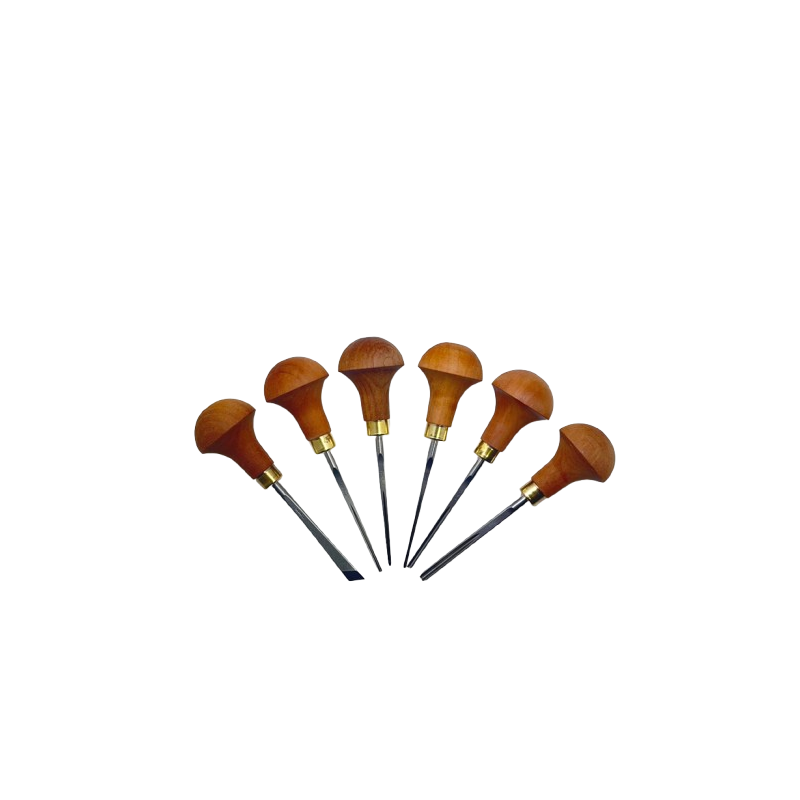 Set of Pfeil gouges for wood and lino cutting