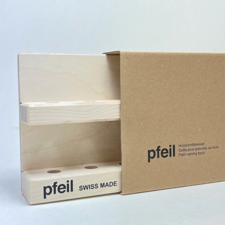 Pfeil stand for 8 gouges for woocutting and linocutting