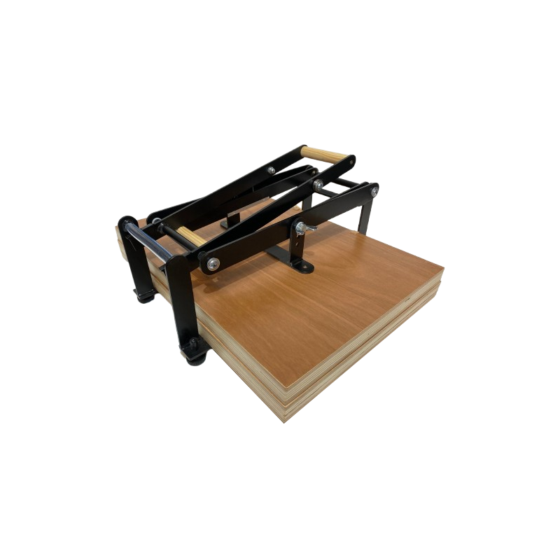 Presse à levier bois et lino Woodzilla - noir mat