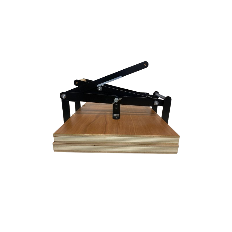 Presse à levier bois et lino Woodzilla - noir mat