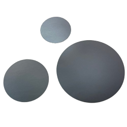 round unpolished zinc plate