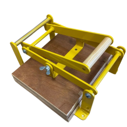 Presse à levier bois et lino Woodzilla A4 - jaune