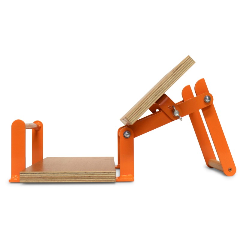 Woodzilla A5 press for lino and woodcut - orange