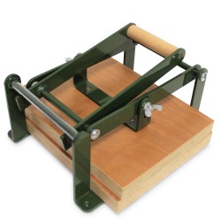 Presse à levier bois et lino Woodzilla A5 - Vert foncé