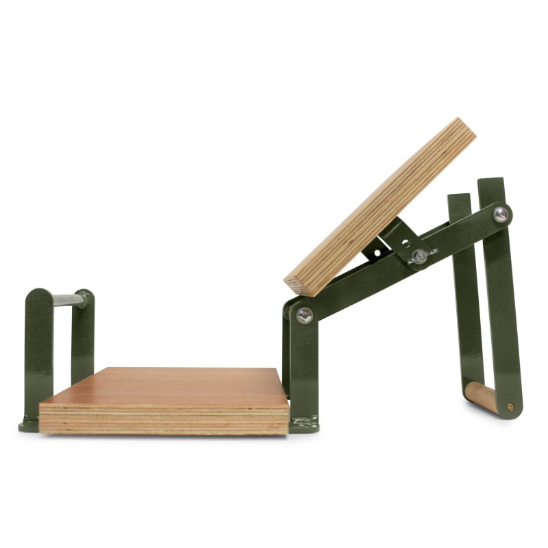 Woodzilla A5 press for lino and woodcut - dark green