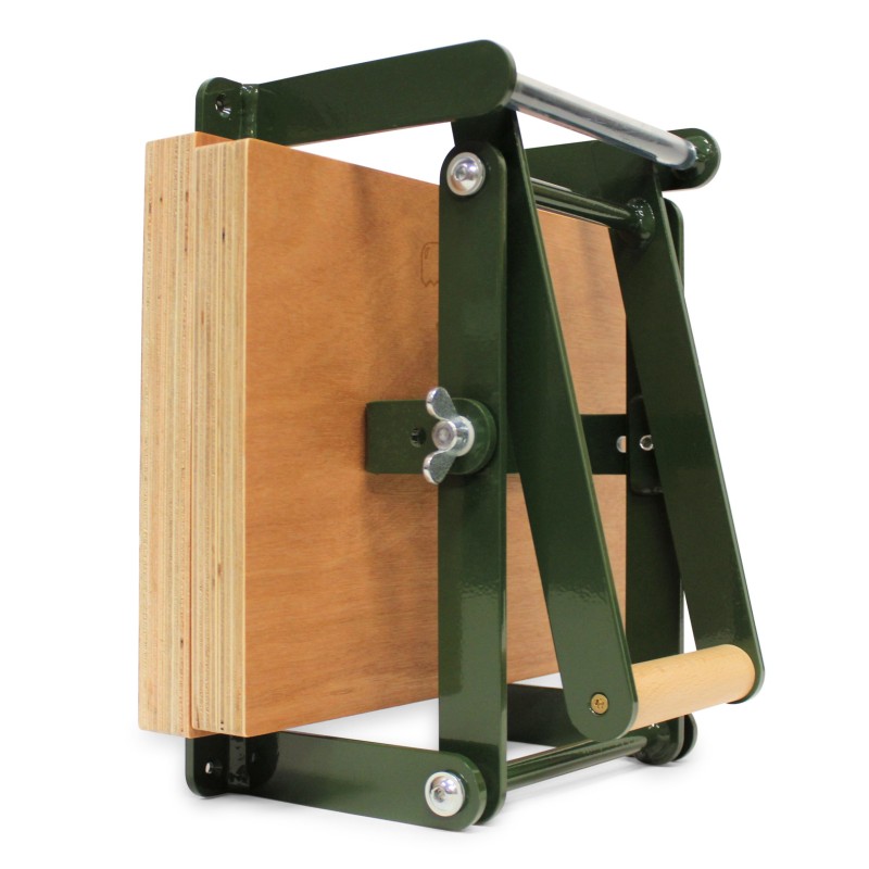 Woodzilla A5 press for lino and woodcut - dark green