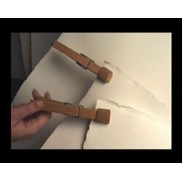 Pince en bois ARCHES® BFK Rives, Arches, parfait pour atelier Pince en bois ARCHES® BFK Rives, Arches, parfait pour atelier