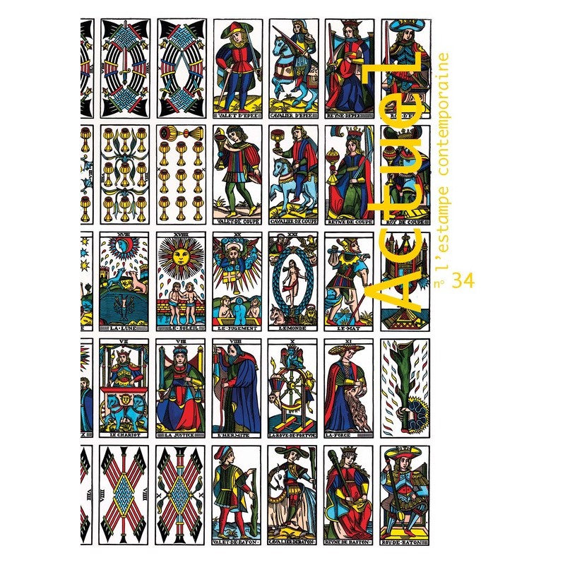 Revue Actuel, l'estampe contemporaine n°34