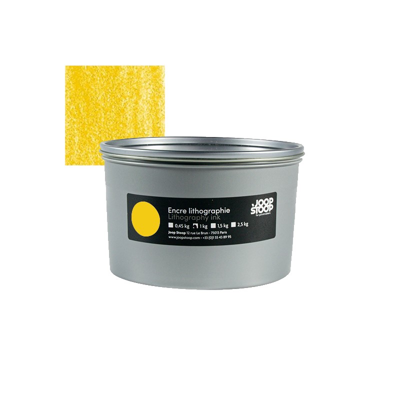 Joop Stoop litho ink warm yellow