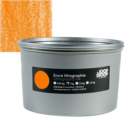 Joop Stoop litho ink orange Joop Stoop litho ink orange