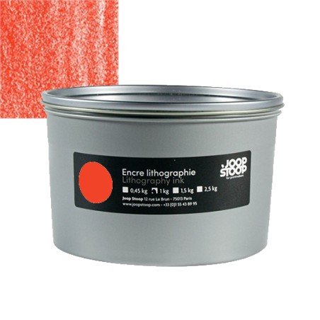 Joop Stoop litho ink vermillion Joop Stoop litho ink vermillion