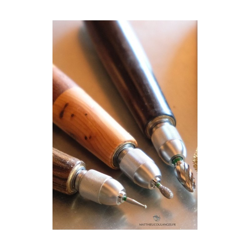 Roulettes interchangeabe Matthieu coulanges pour travail de précision et hachure en gravure