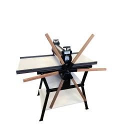 Forrer 60cm etching press, intaglio, engraving, press, relief printing.