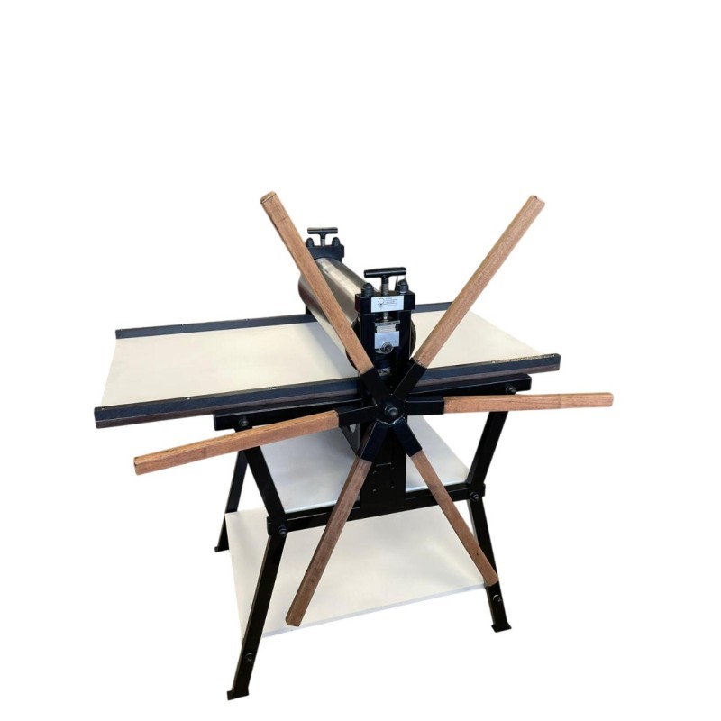 Forrer 80cm etching press, intaglio, engraving, press, relief printing.