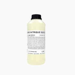 Acide nitrique en bouteille de 1l - lithographie - gravure