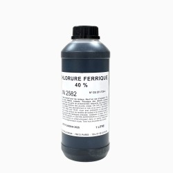 chlorure de fer pour la morsure du cuivre