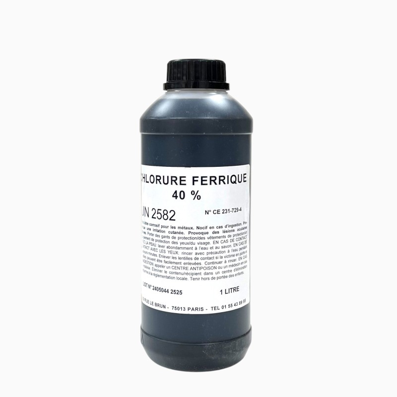 Iron chloride for copper etching