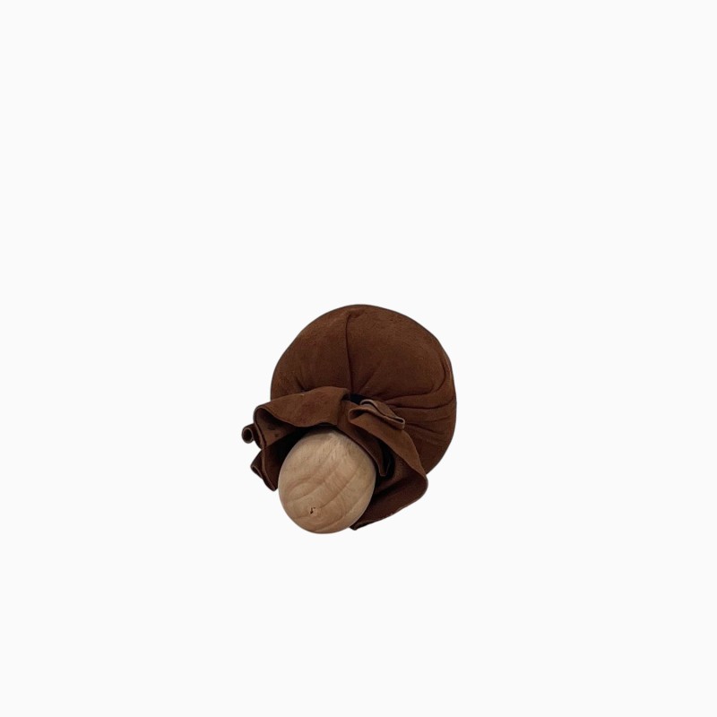 Lambskin dabber for ball ground