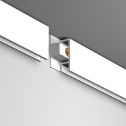 Click-rail blanc 2m, cimaise, système d'accrochage, raccord entre rails Click-rail blanc 2m, cimaise, système d'accrochage, raccord entre rails