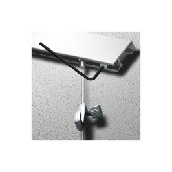 Stopper Set incliné Artiteq – Accrochage sur mur incliné, set, cimaises, système d'accrochage