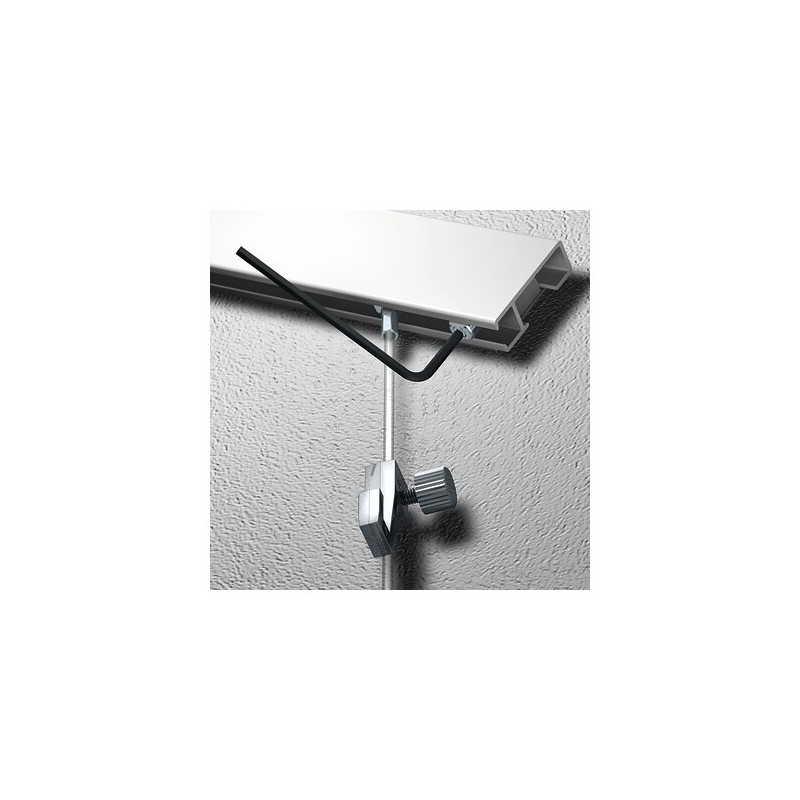 Stopper Set incliné Artiteq – Accrochage sur mur incliné, set, cimaises, système d'accrochage